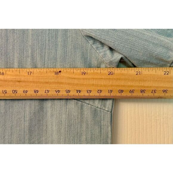 Rylee & Cru Women's Utility Jumpsuit Denim Washed Denim Medium - Picture 15 of 15